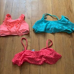 Kids bathing suit top bundle